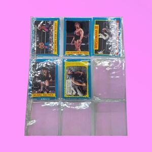 Vintage 1987 WWF WWE Wrestling Trading Cards
